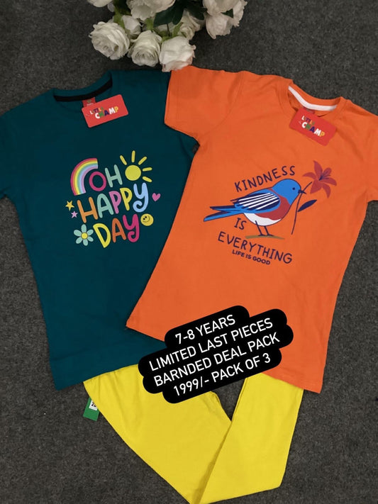 Kids Affordable Collection 2026: Kids Girls Branded Packs Deal Summer Sale 7-8 Years