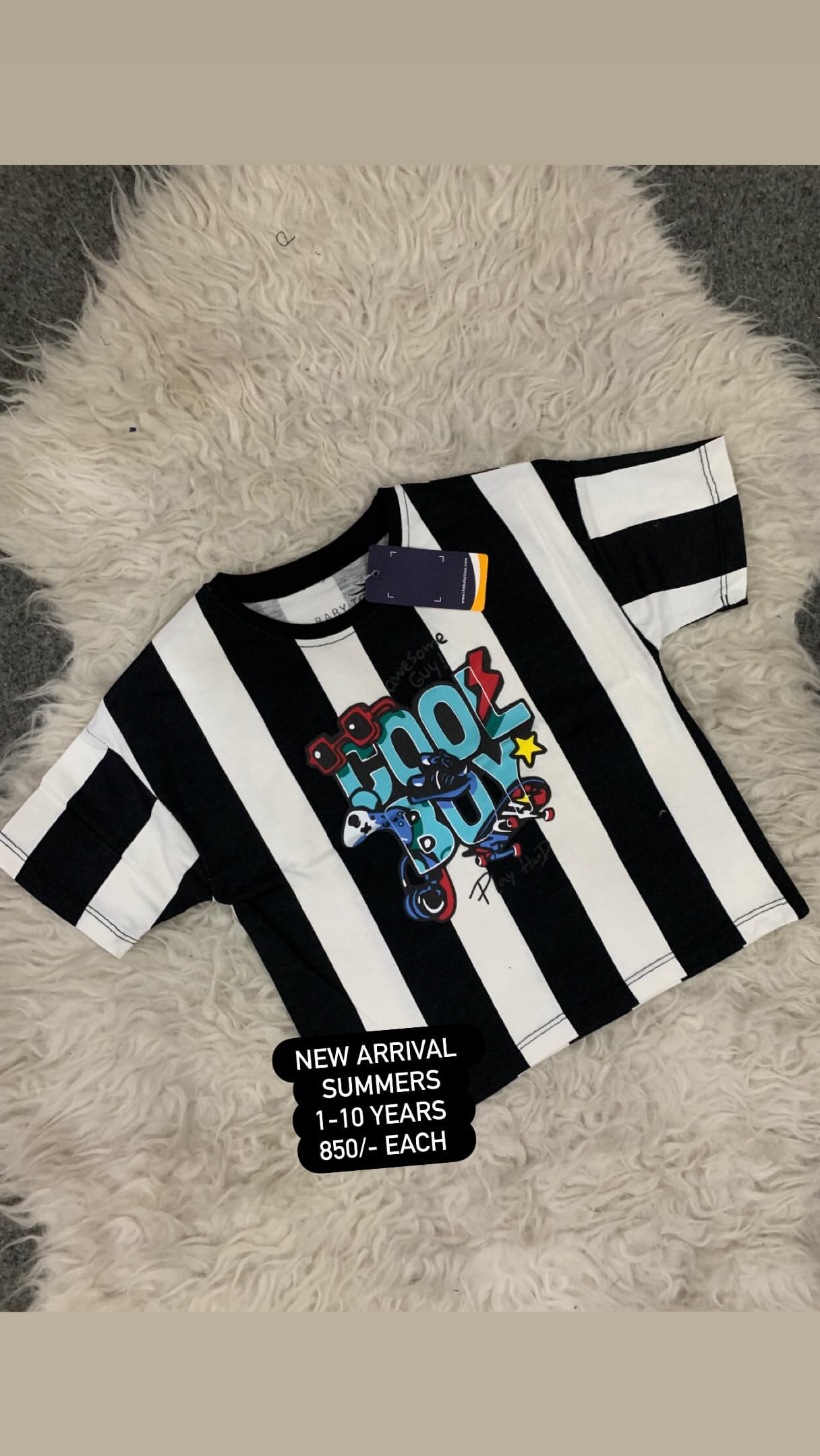 Kids Boys Affordable Baby Outfits –- Summer New Arrival Original T Shirt