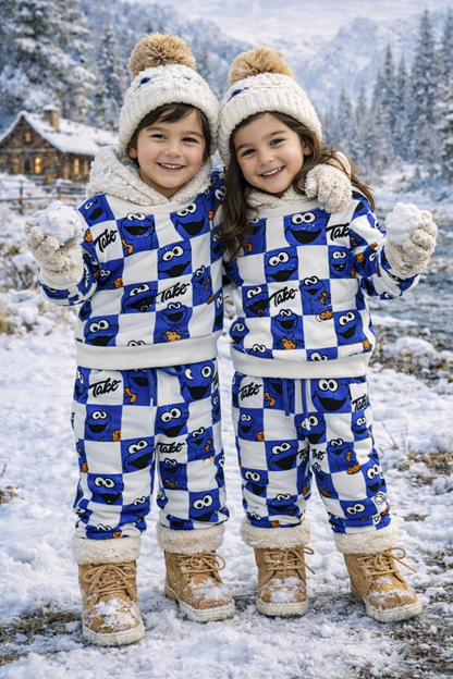 Kids Girls Boys Affordable Baby Outfits –- Winter Warm Original Branded Track Suits