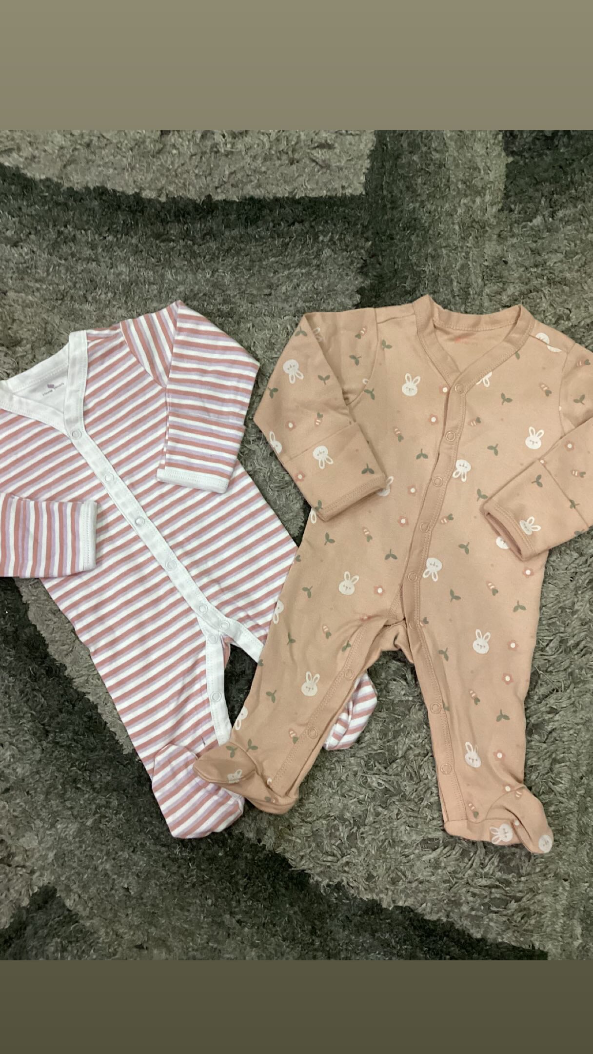 Kids Infant Affordable Baby Outfits –- Winter Original Minnie Minors Full Length Romper