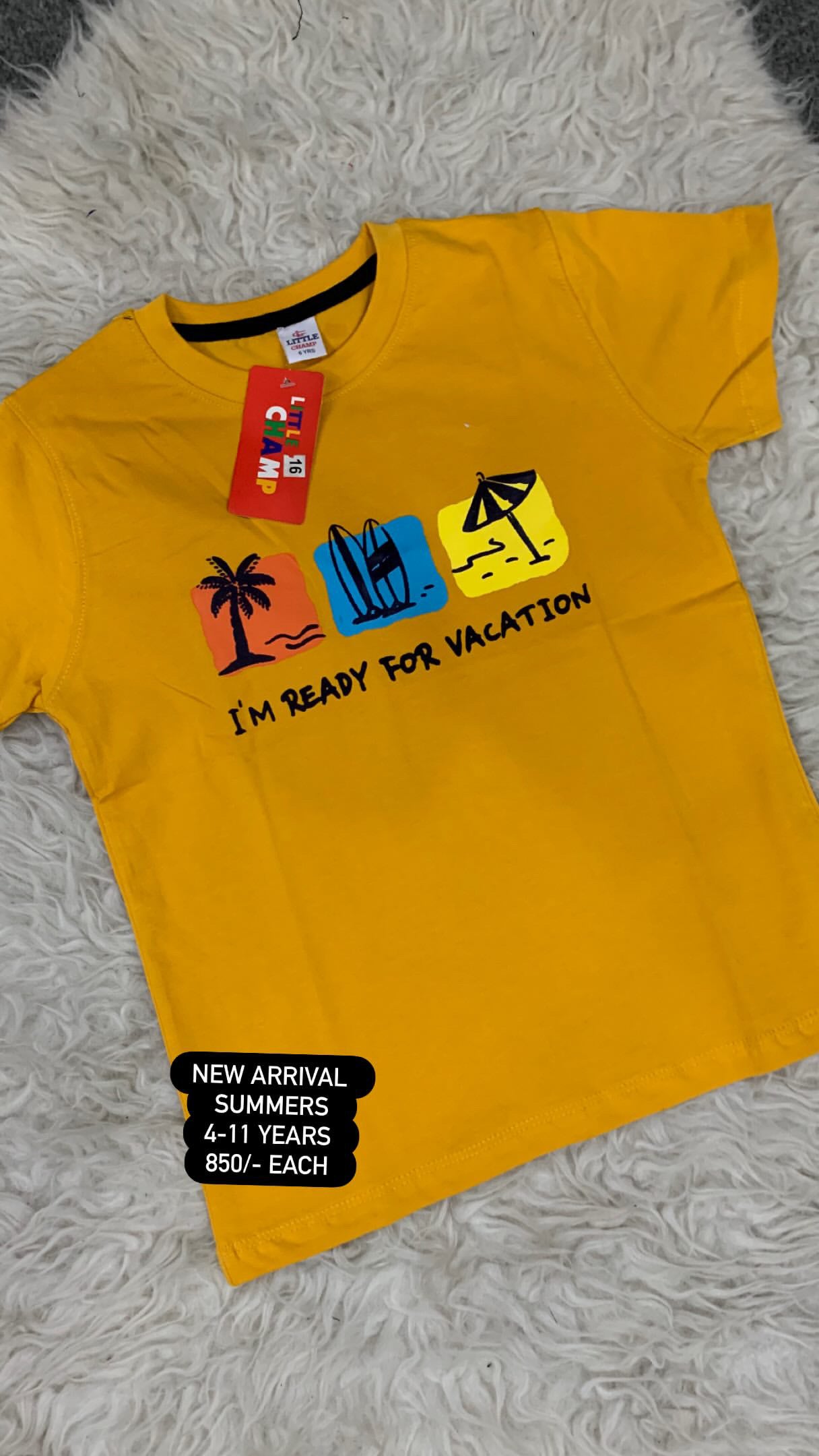 Kids Boys Affordable Baby Outfits –- Summer New Arrival Original T Shirt