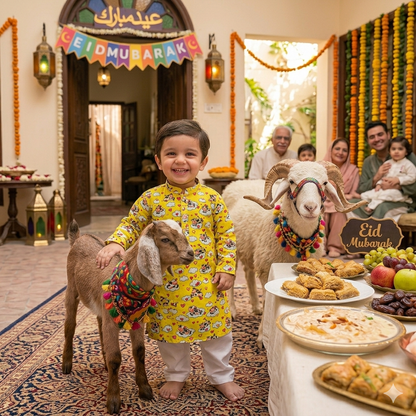 Kids Bakra Eid Collection Unstiched Printed Summer Branded Lawn