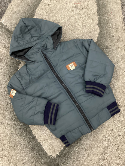 Kids Boys Girls Affordable Baby Outfits –- Winter Warm Puffer Zipper Jacket