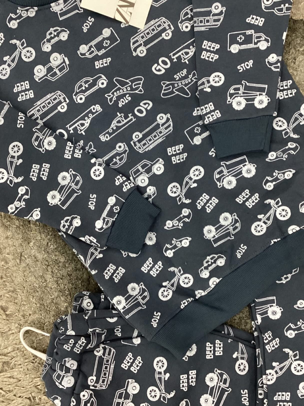 Kids Girls Boys Affordable Baby Outfits –- Winter Warm Fleece Track Suit