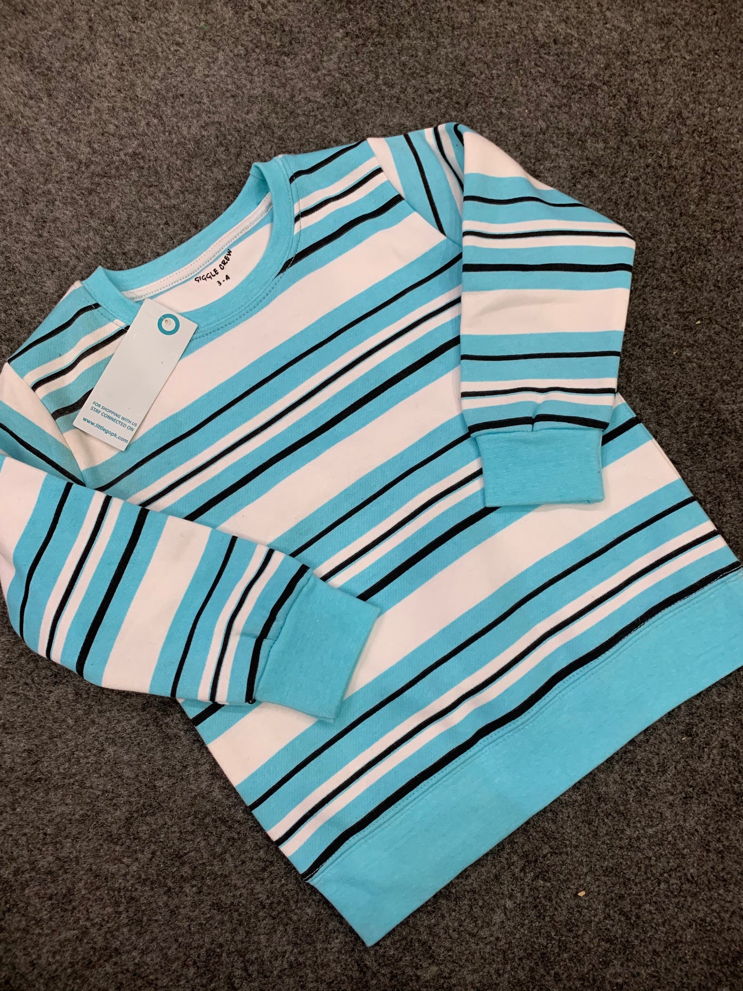 Kids Girls Boys Affordable Baby Outfits –- Winter Warm Branded Fleece Warm Shirt