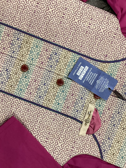 Kids Ramadan & Eid Collection 2026: Boy Branded Kurta/Trouser/Waistocat 3 Piece Suit