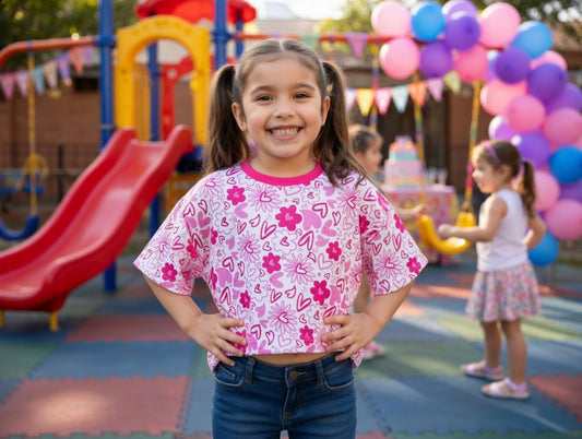 Kids Girls Affordable Baby Outfits –- Summer New Arrivals New Short Body Beggy Style Shirt