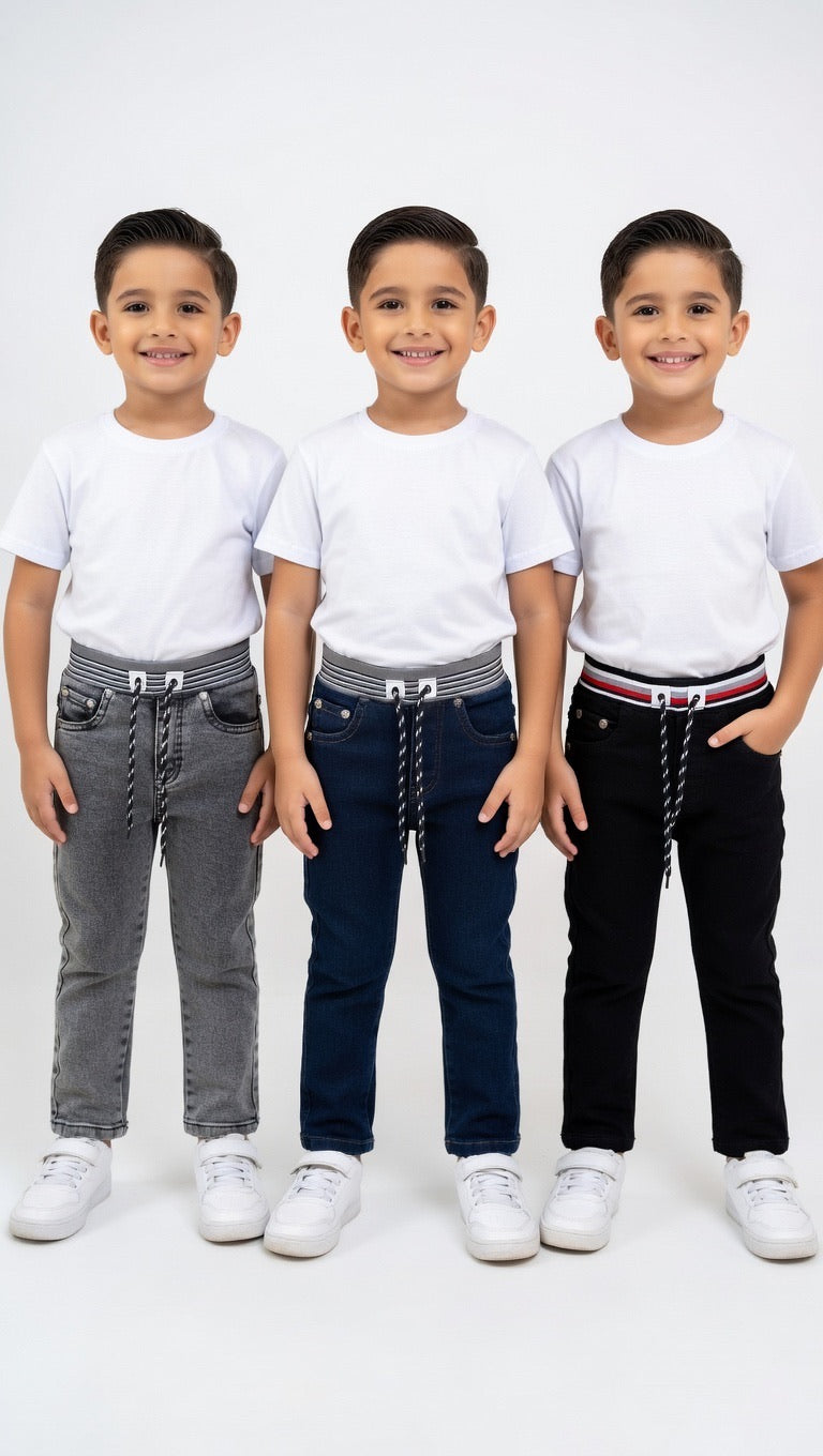 Kids Girls Boys Affordable Baby Outfits –- Branded Imported Denim Jeans