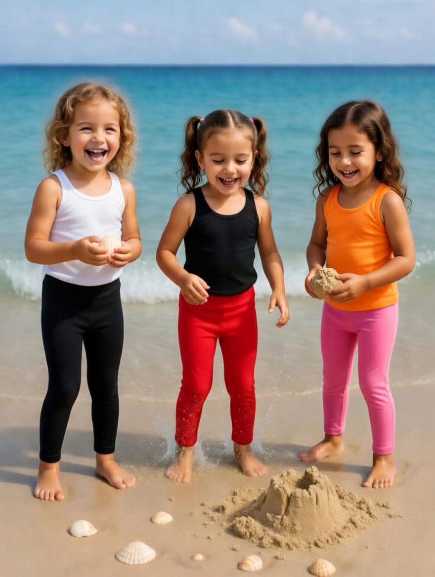 Kids Girls Affordable Baby Outfits –- Branded Imported Tights Summer Flexible Printed