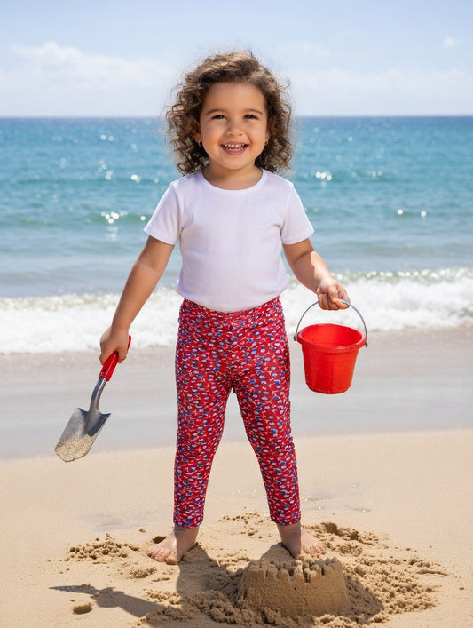 Kids Girls Affordable Baby Outfits –- Branded Imported Tights Summer Flexible Printed