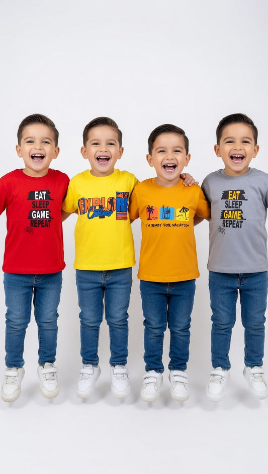 Kids Boys Affordable Baby Outfits –- Summer New Arrival Original T Shirt