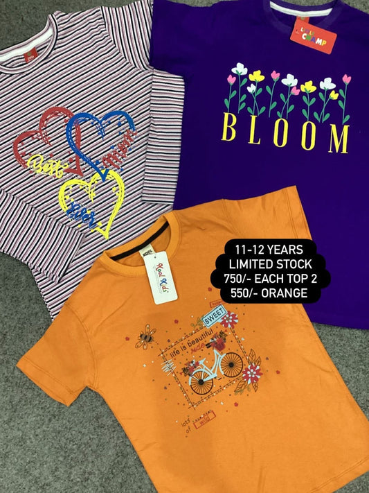 Kids Girls Affordable Baby Outfits –- Summer Sale New Arrivals 11-12 year Deals