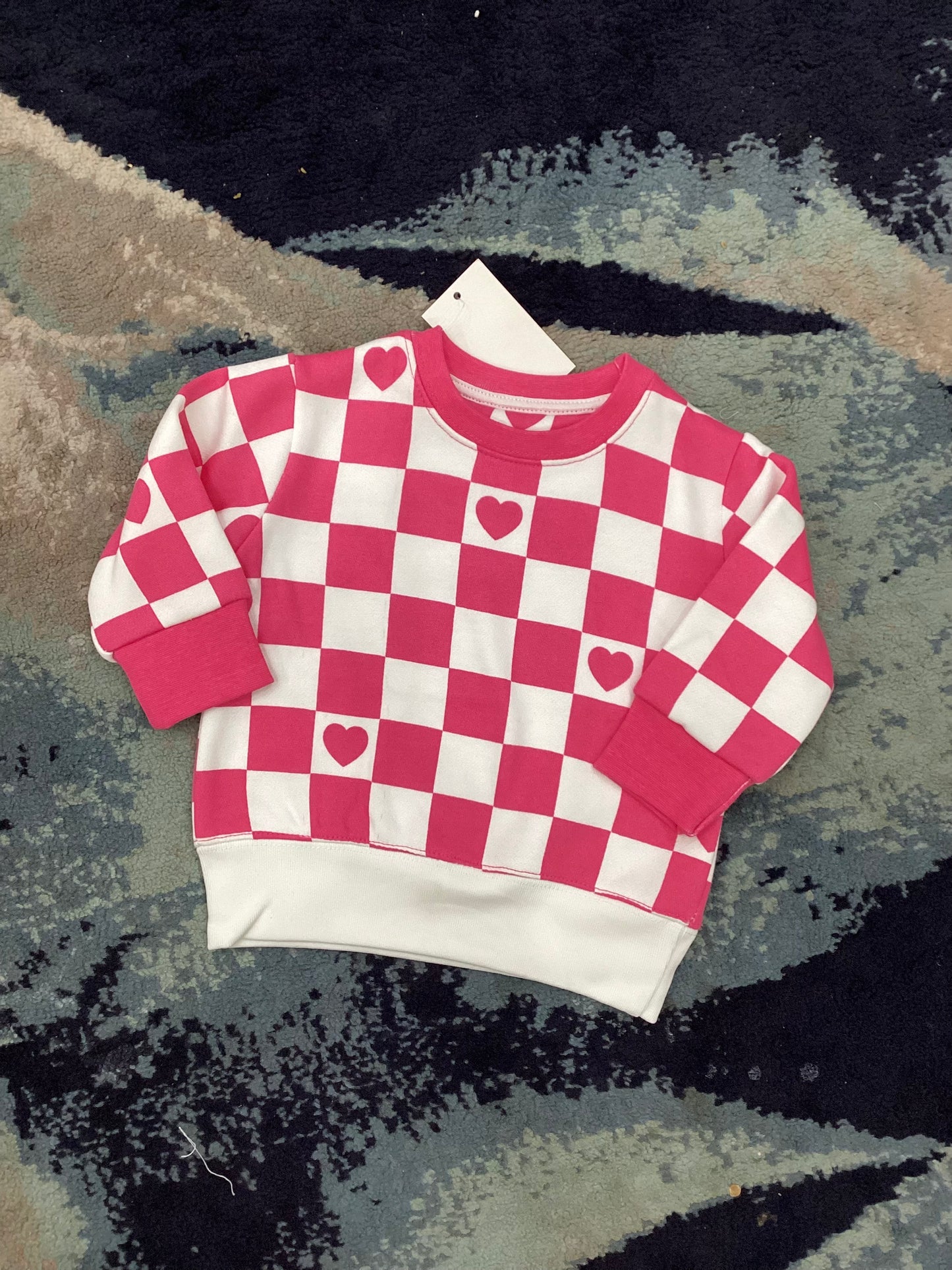 Kids Girls Boys Affordable Baby Outfits –- Winter Warm Fleece Branded Sweat Shirt