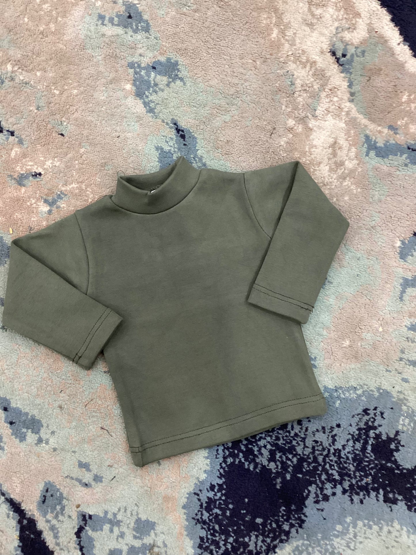 Kids Girls Boys Affordable Baby Outfits –- Winter Warm Branded Imported Mock Necks