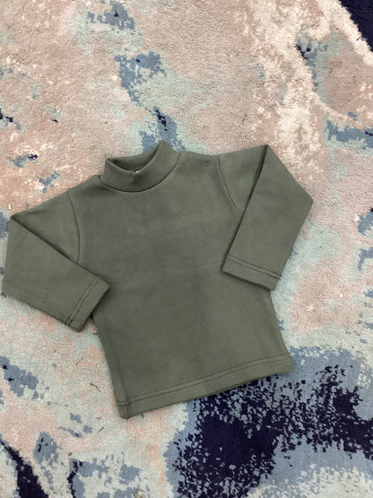 Kids Girls Boys Affordable Baby Outfits –- Winter Warm Branded Imported Mock Necks