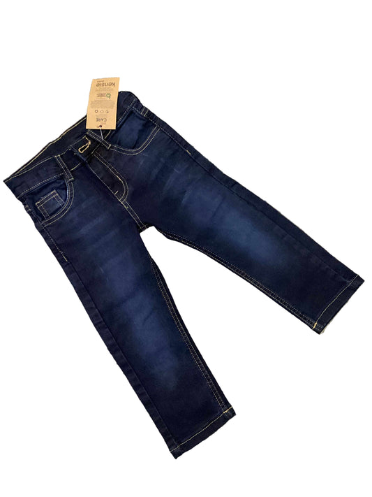 Kids Girl Boys Affordable Baby Outfits –-Denim Jeans Imported Branded
