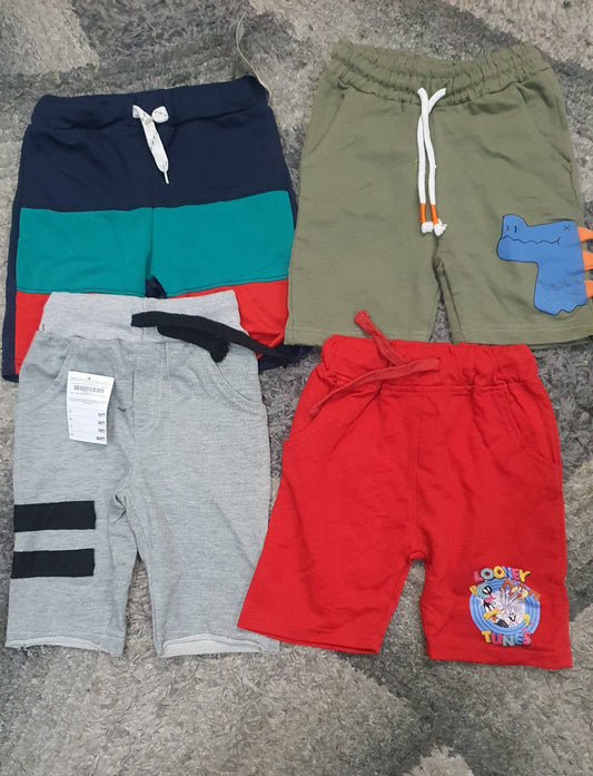 Kids Boys Shorts Pack of 4 Summer Branded Imported 4-5 Year