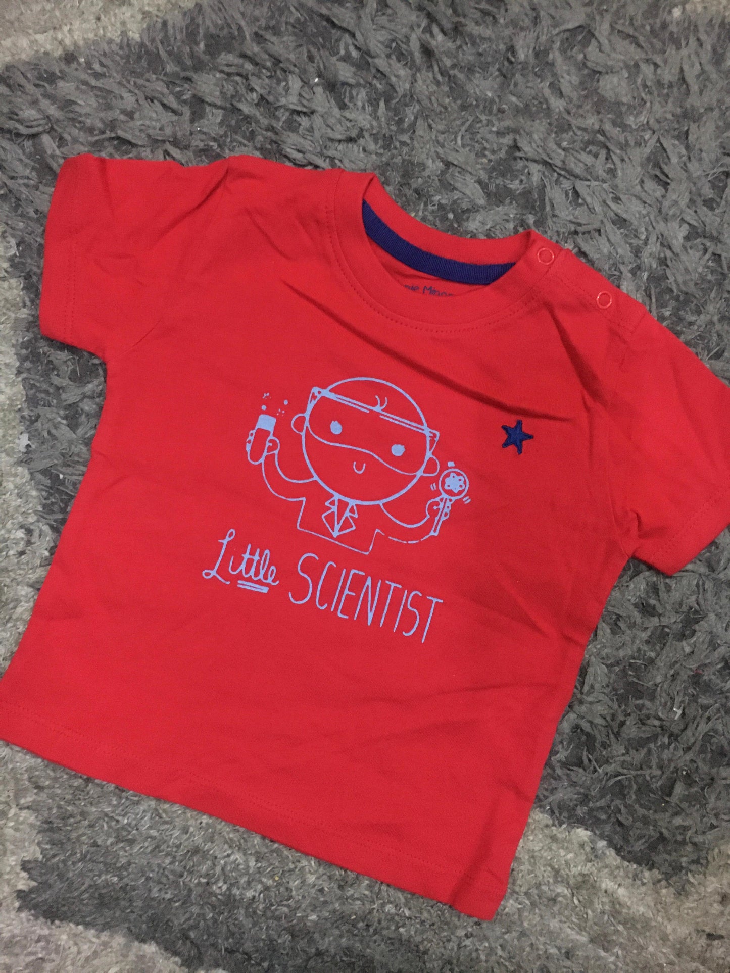 Kids Infant Original Minnie Minors Summer Red Little Scientist