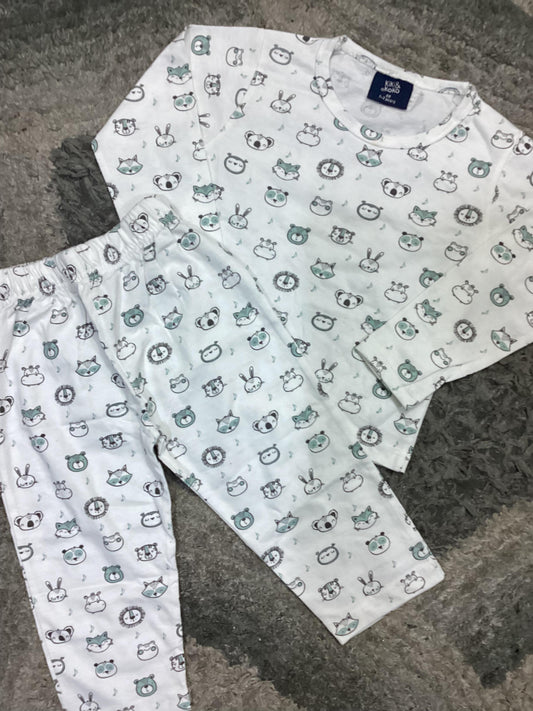 Kids Girls Boys Summer (New Arrival 2024) Branded Trouser with Shirt suite 1-6 Year