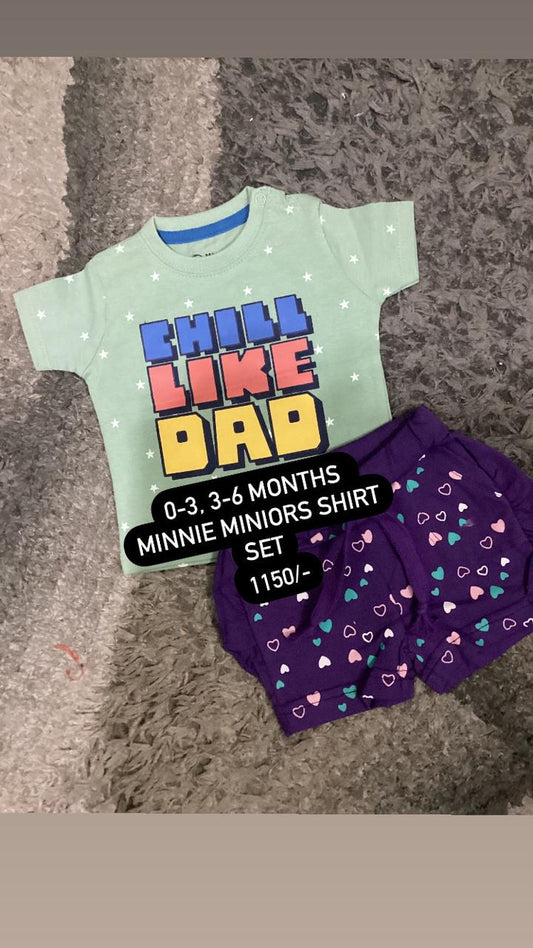 Kids Infant Original Minnie Minors Chill Like Dad