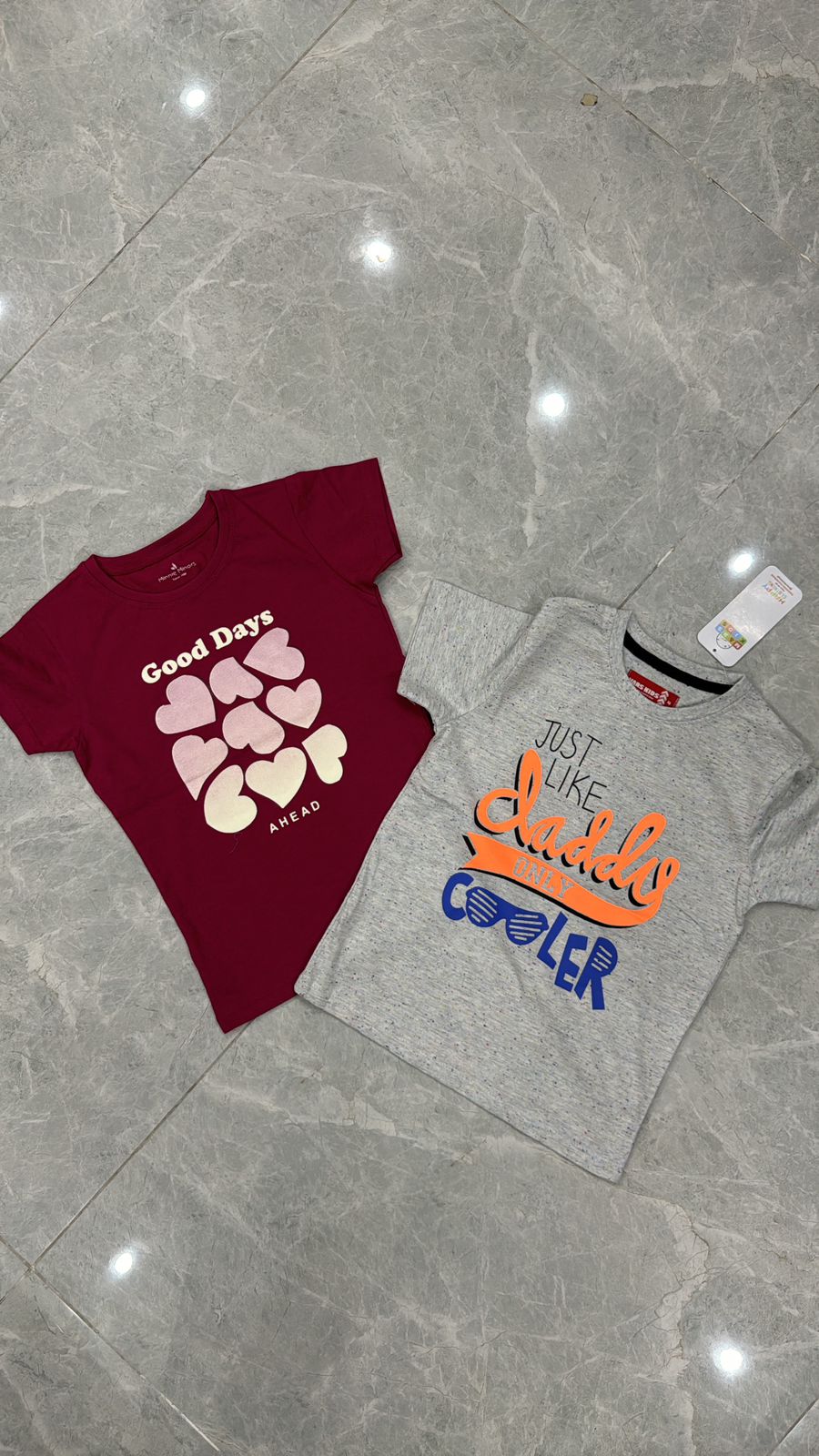 Kids Girls Summer Sale 4-5 Year Pack of 2 Shirts Branded Imported