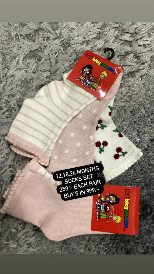 Kids Girls Boys Winter Warm Socks Packs