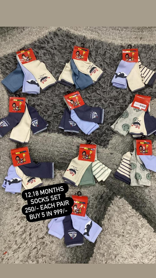 Kids Girls Boys Winter Warm Socks Packs (Copy)