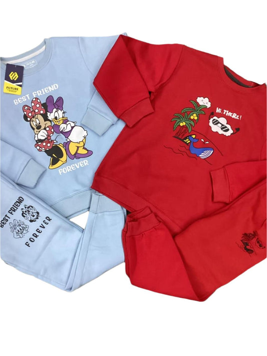 Kids Girls Boys Winter Fleece Track Suit Imported and Branded