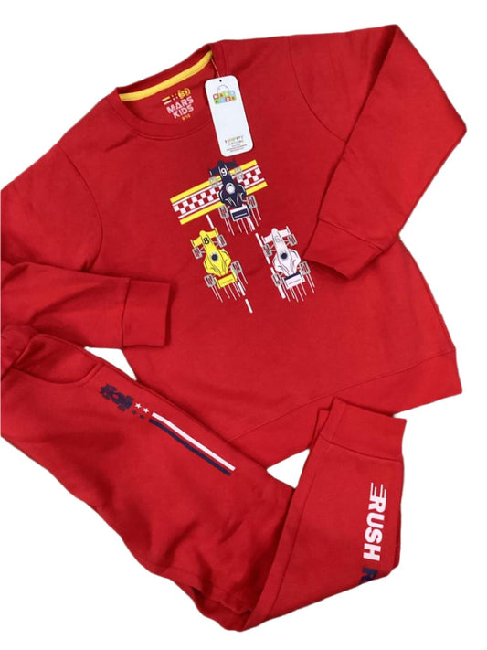 Kids Boys Winter Fleece Track Suit Imported and Branded