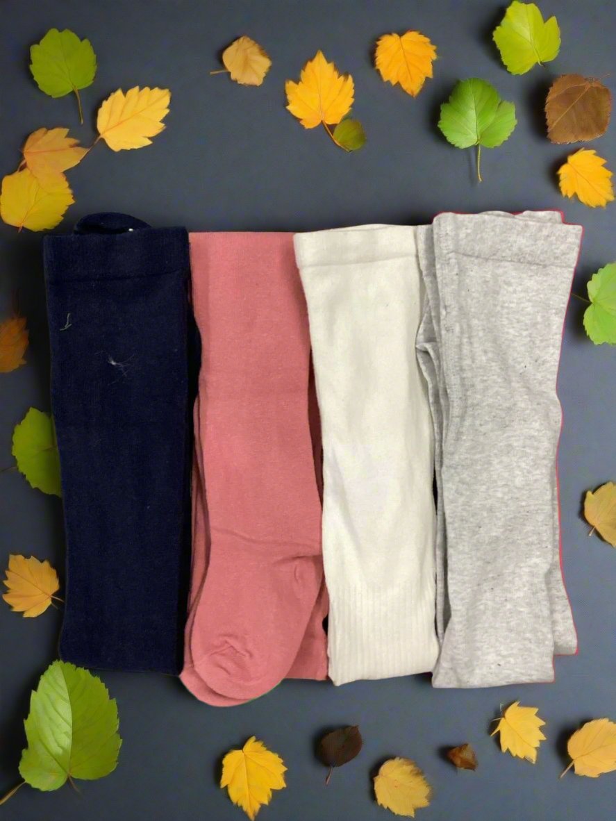 Kids Girls Boys Winter Warm Leggings Pack 3-4 Year