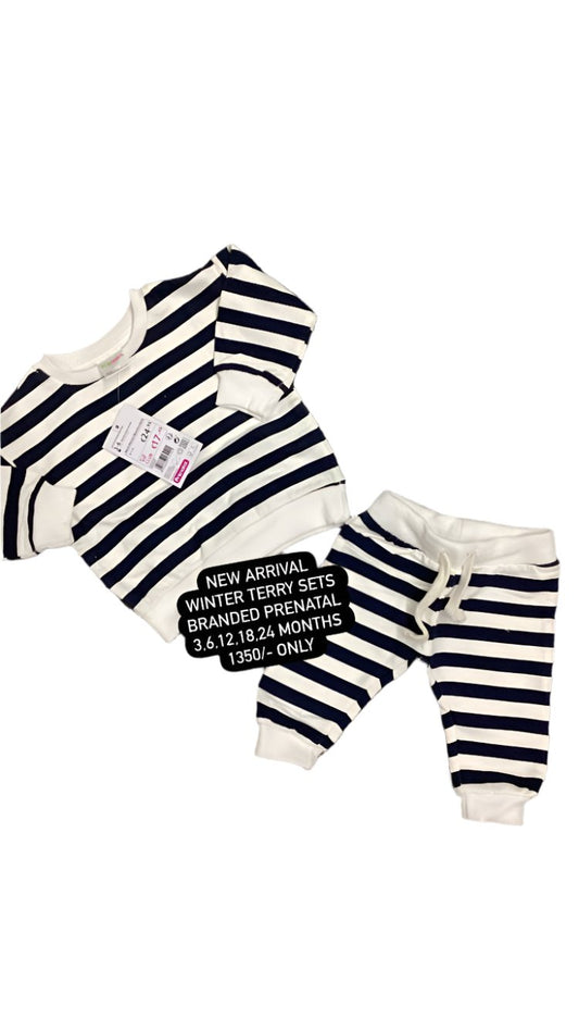 Kids Infant Girls Boys Winter Fleece Warm Track Suit