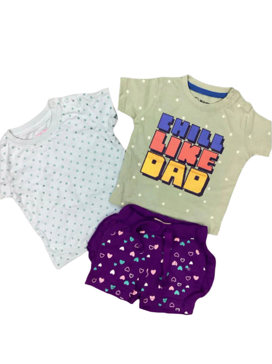 Kids Infant Summer Sale Branded Imported Shirts and Short