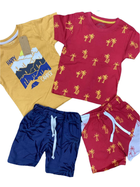 Kids Boys Summer Branded Shirts and Shorts 2-3 Years