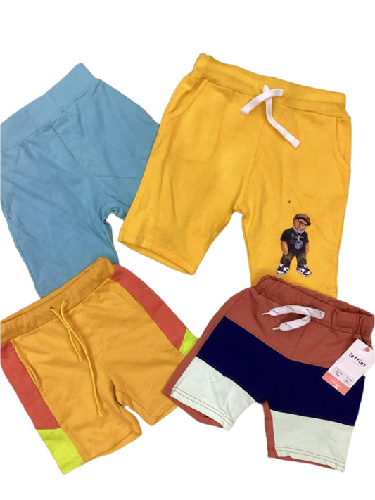 Kids Boys Summer Branded Shorts 3-4 Years Pack of 4