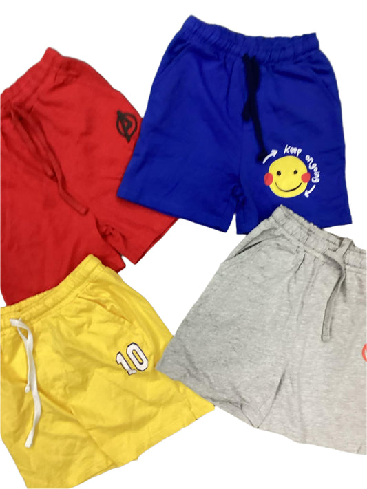 Kids Girls Boys Summer Branded Shorts 4-5 Years Pack of 2