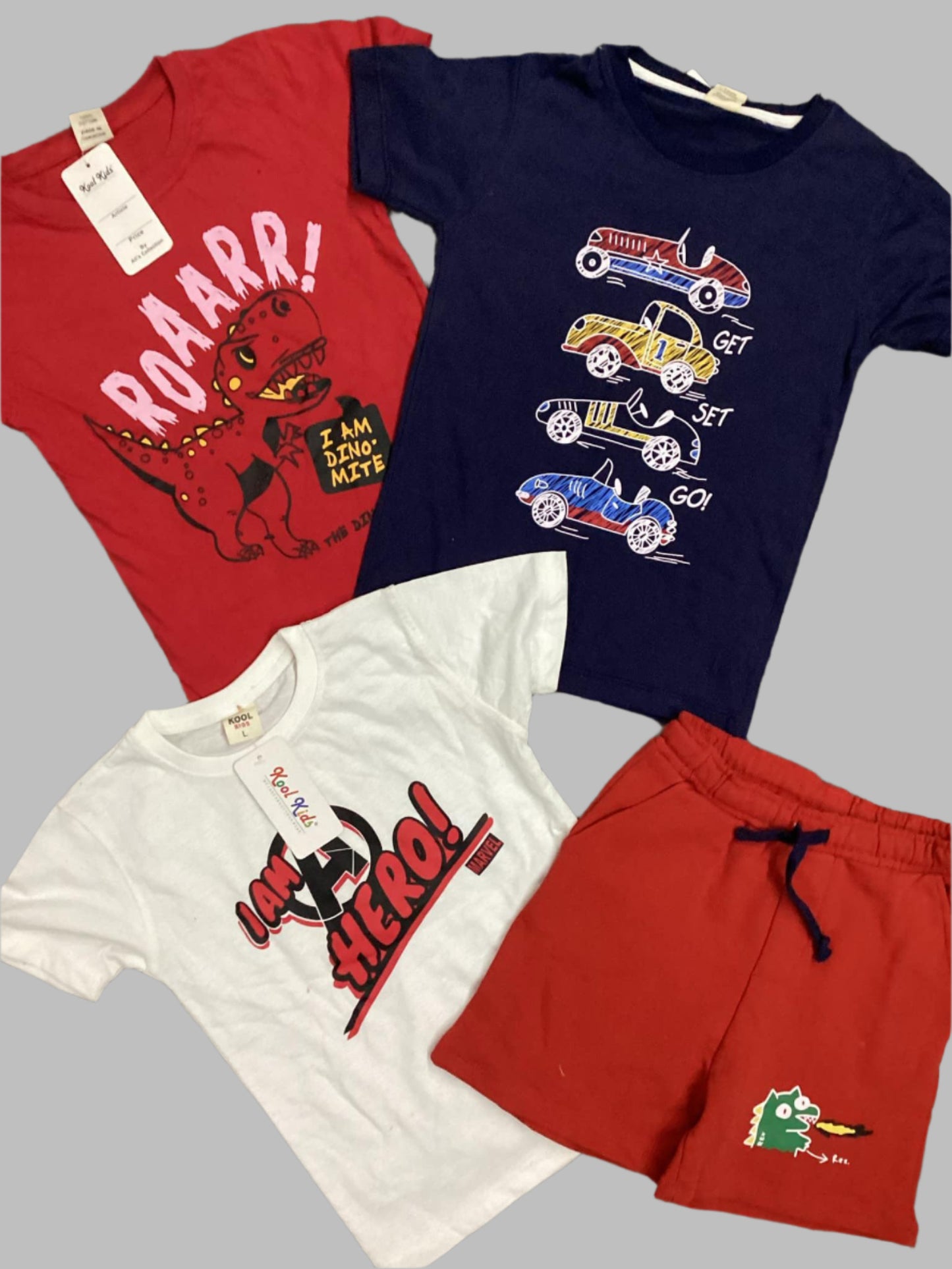 Kids Boys Summer Branded Shirts and Short 5-6 Year