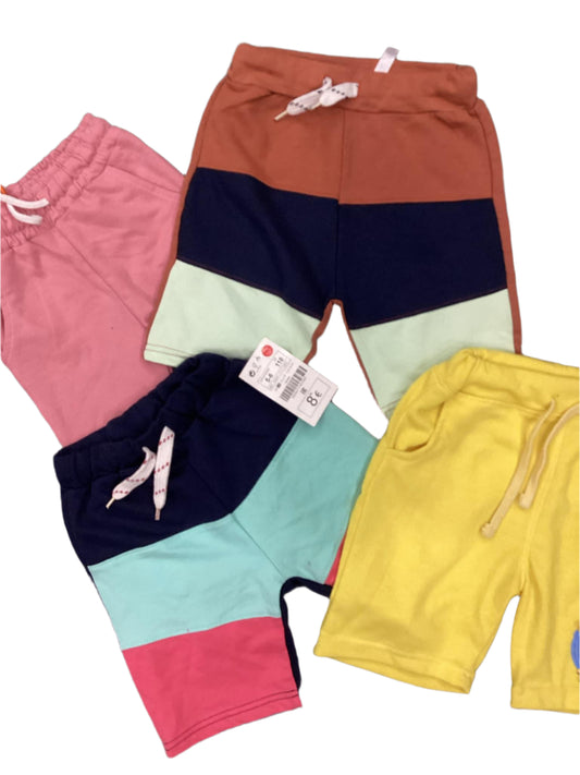 Kids Boys Summer Branded Shorts 5-6 Years Pack of 4