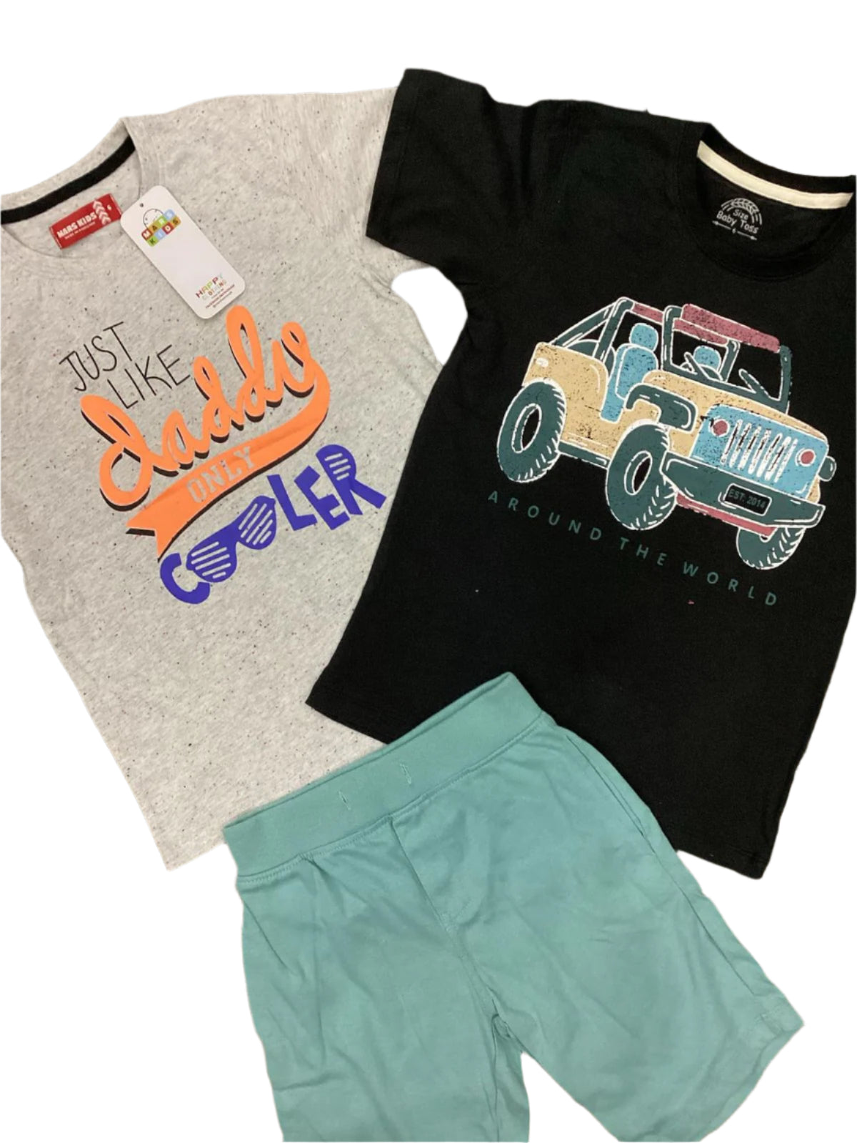 Kids Boys Summer Deal  6-7 Year Pack of 3