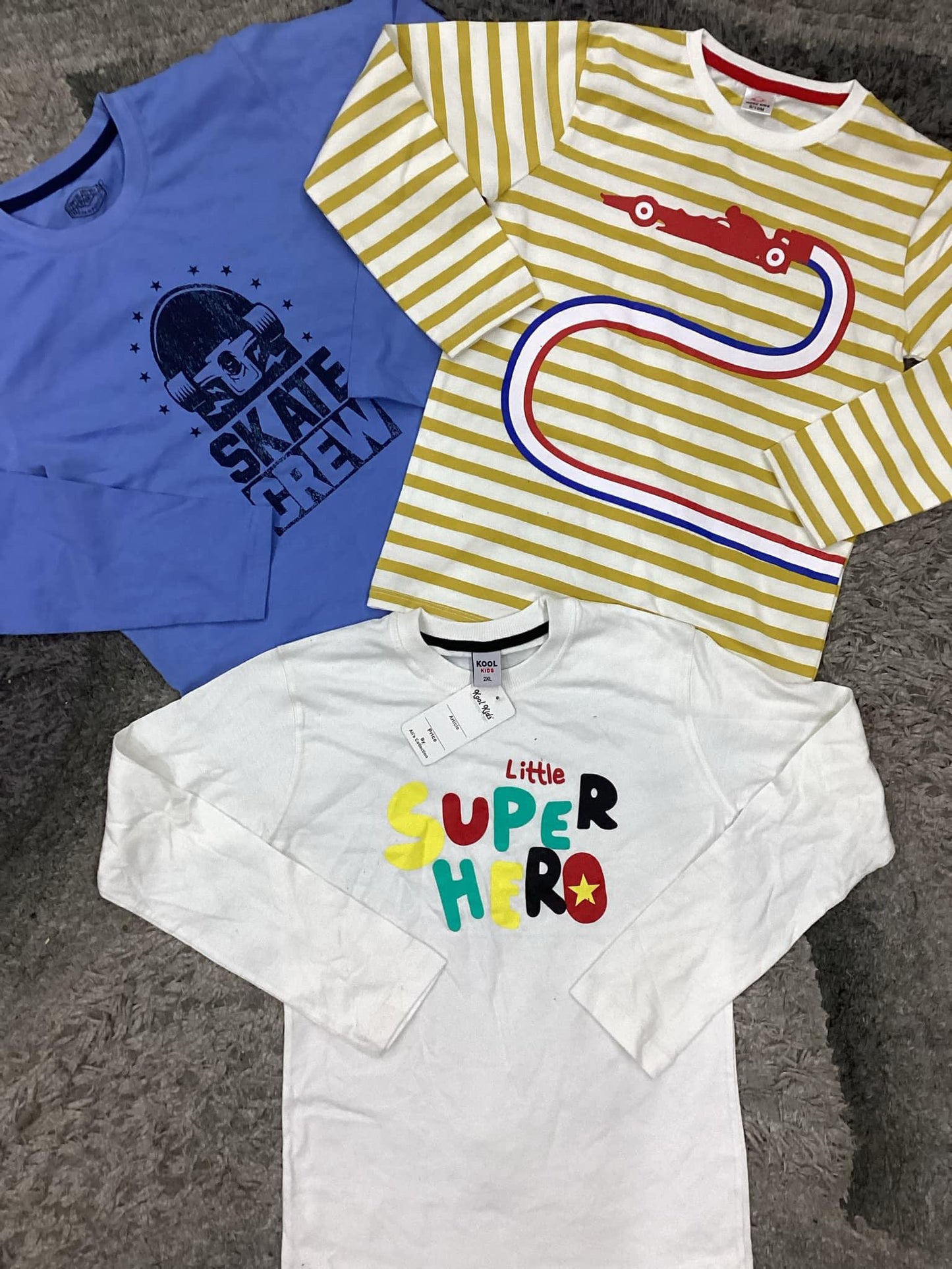 Kids Boys  Summer Branded Shirts 9-10 Years Pack of 3