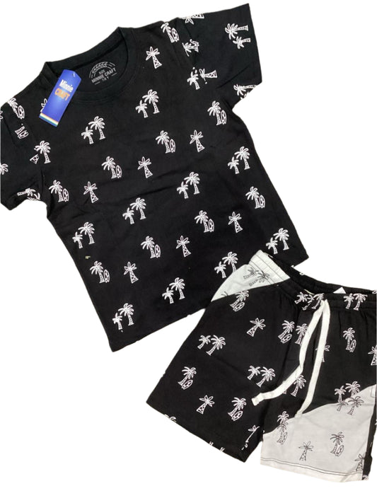 Kids Boys Summer Branded Shirts and Shorts 7-8 Years