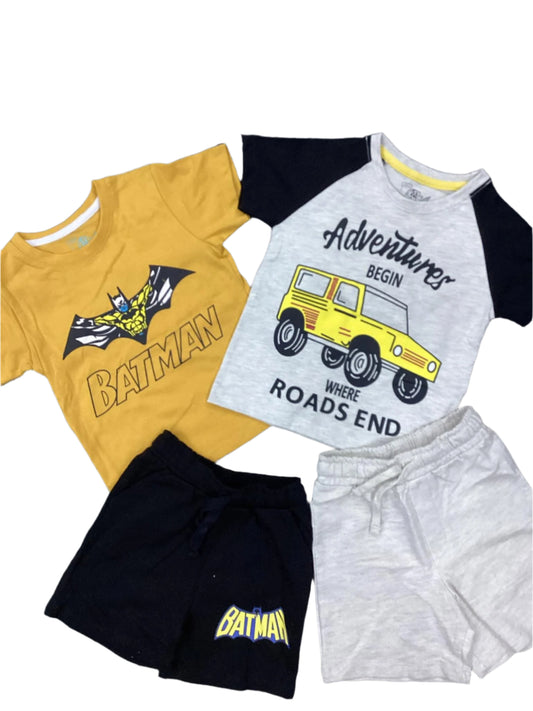 Kids Boys Summer Branded Shirts and Shorts 18-24 Months