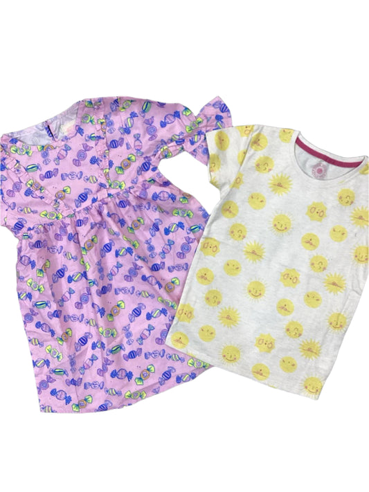 Kids Girls Summer Deals 6-7 Years Shirts