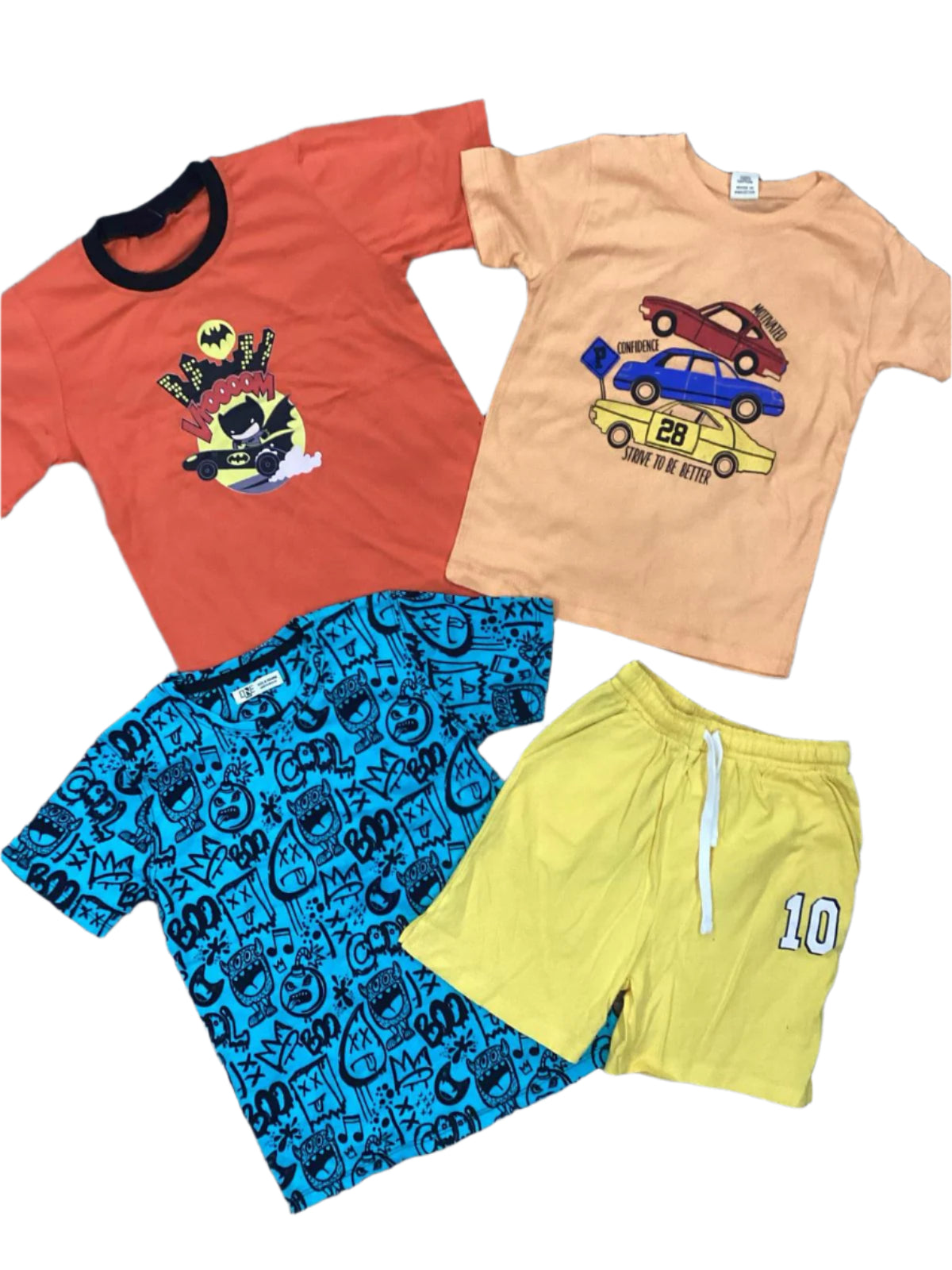 Kids Boys Summer Deals 6-7 Years Shirts and Short