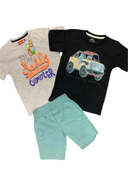 Kids Boys Summer Deals 6-7 Years Shirts and Shorts