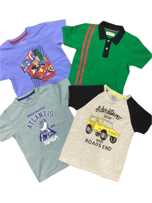 Kids Boys Summer Deals 6-7 Years Shirts