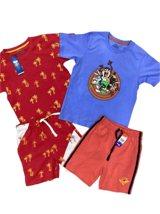 Kids Boys Summer Deals 6-7 Years Shirts and Shorts