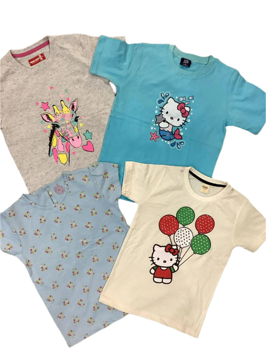 Kids Girls Summer Deals 6-7 Years Shirts