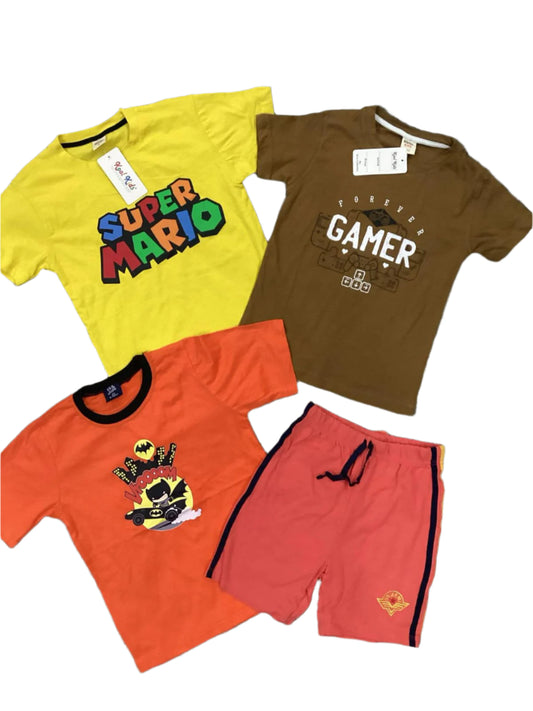 Kids Boys Summer Deals 6-7 Years Shirts and Short