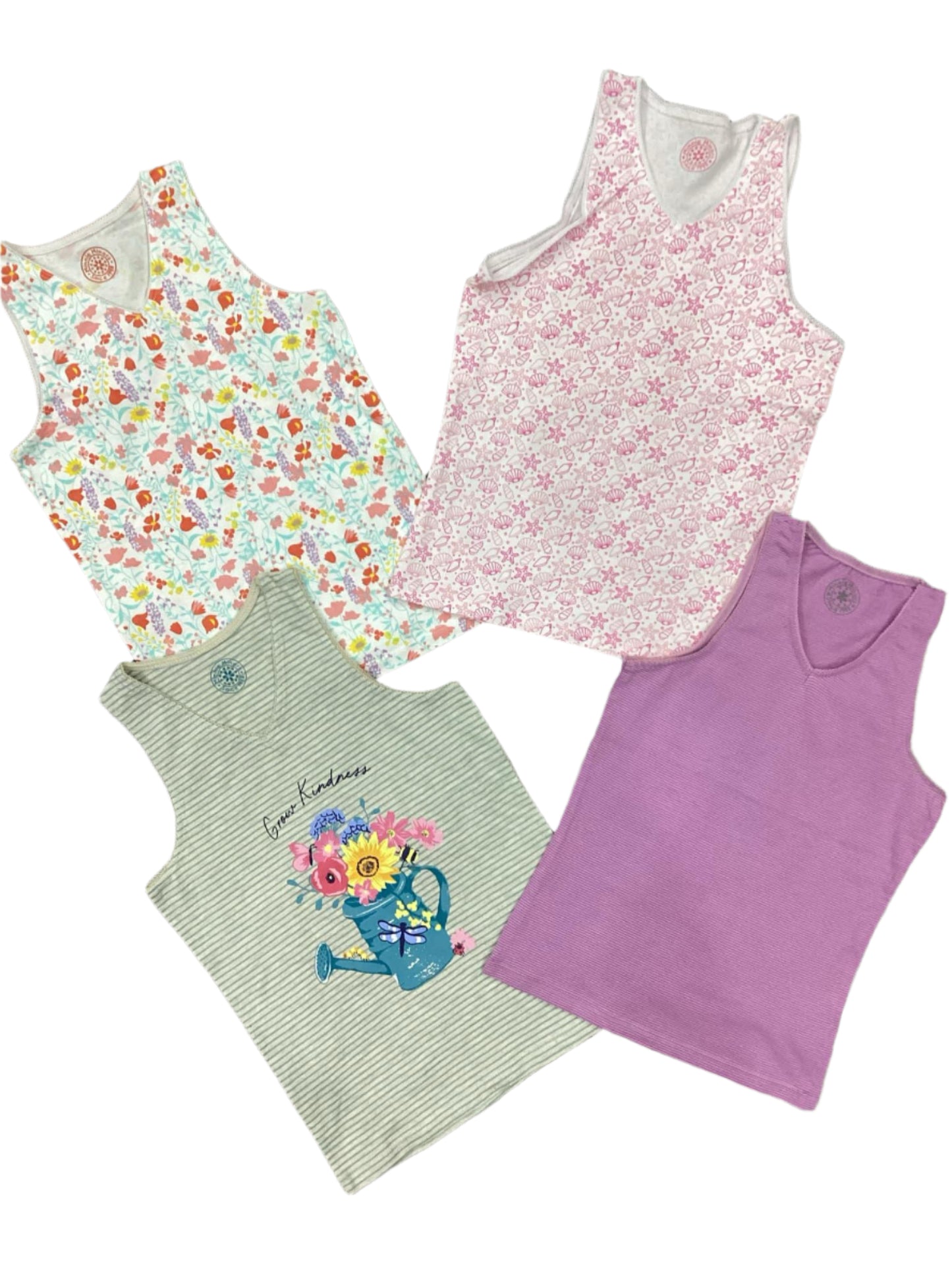 Kids Girls Summer Deals 5-6 Years Tank Tops