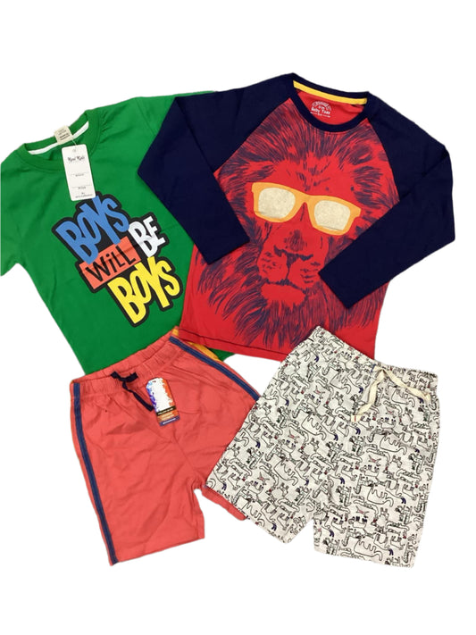 Kids Boys Summer Deals 5-6 Years Shirts and  Shorts